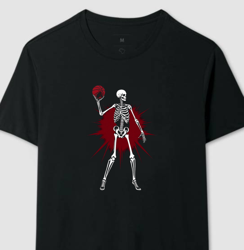 Camiseta - Basket Skeleton