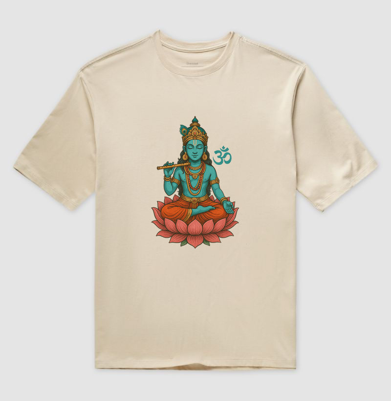 KRISHNA E A FLOR DE LOTUS 