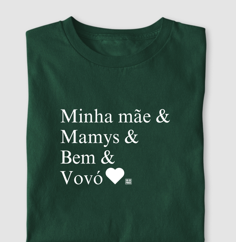 Camiseta Chamados da Mãe da Ângela.