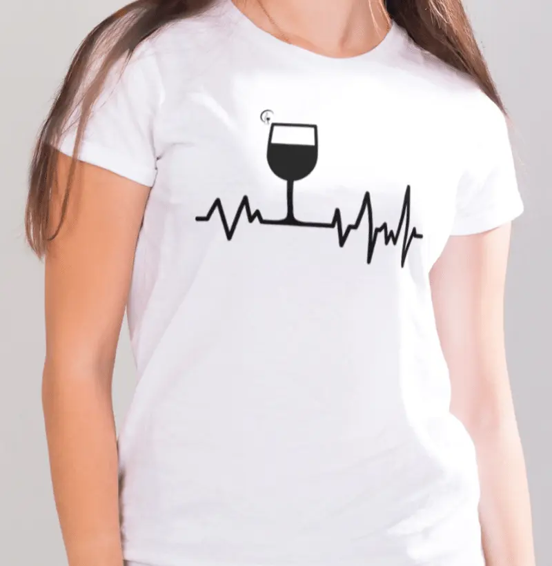 Camiseta Feminina Batimento Cadiovinho
