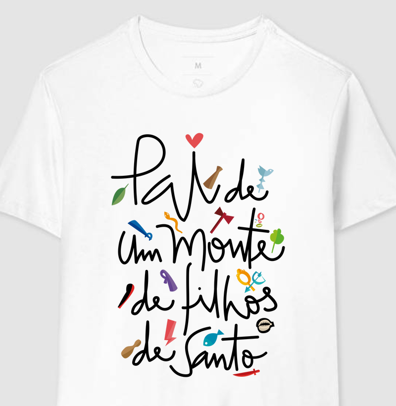 PAI DE UM MONTE DE FILHOS DE SANTO