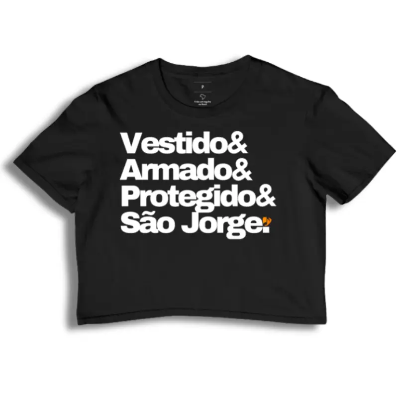 Vestido & Armado & Protegido & São Jorge