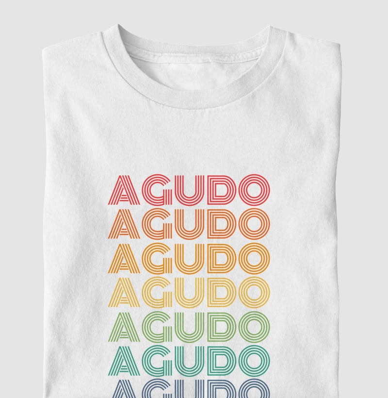 Agudo Letreiro Retrô