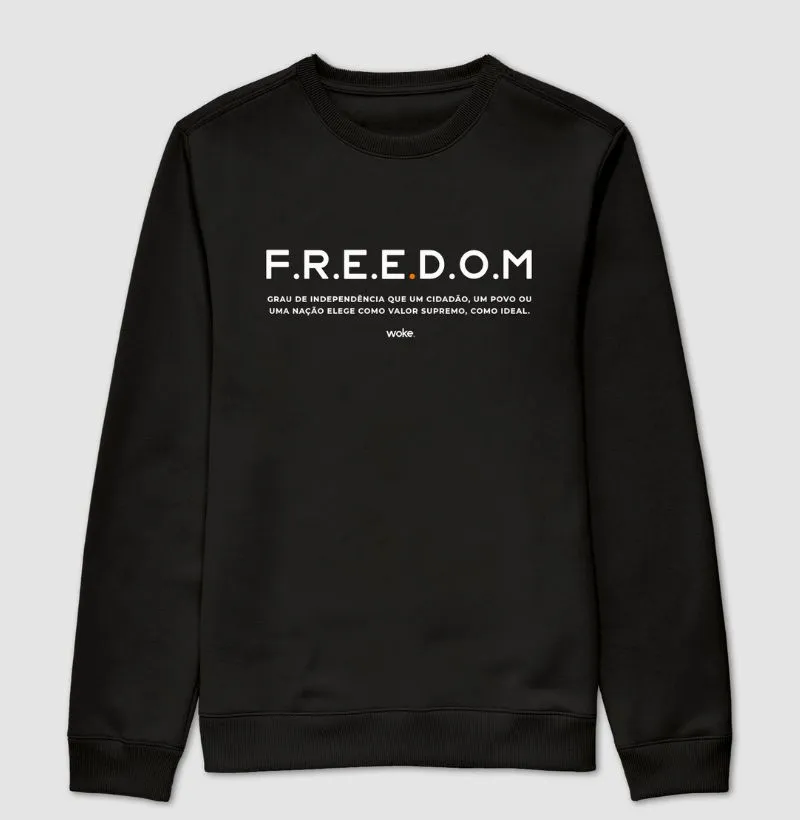Suéter Slim Woke Freedom