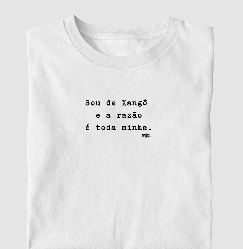 Sou de Xangô e a Razão é Toda Minha.