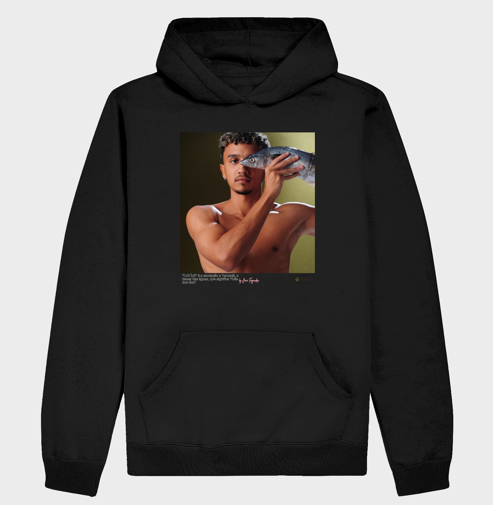 Hoodie Moletom - COLAB - Iemanjá - Olhos - by Jove Fagundes