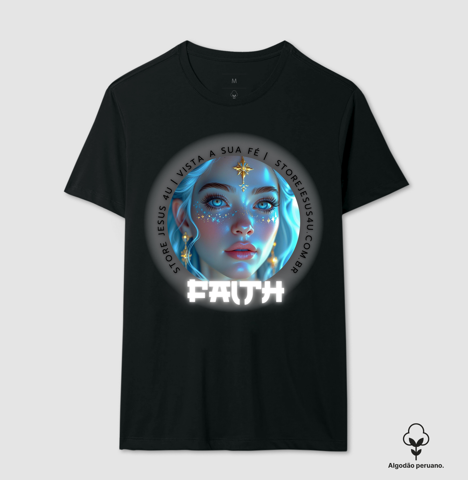 ✨ FAITH – Uma beleza celestial que brilha com fé ✨