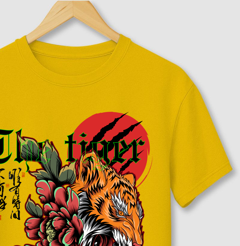 Camiseta ReservaINK Tiger Flower's