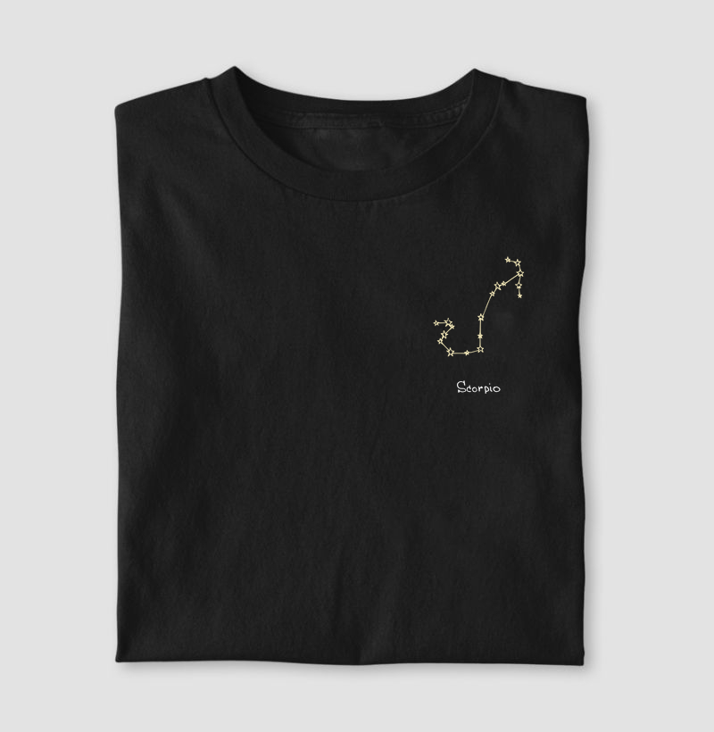 Camiseta ESCORPIÃO - CONSTELAÇÕES