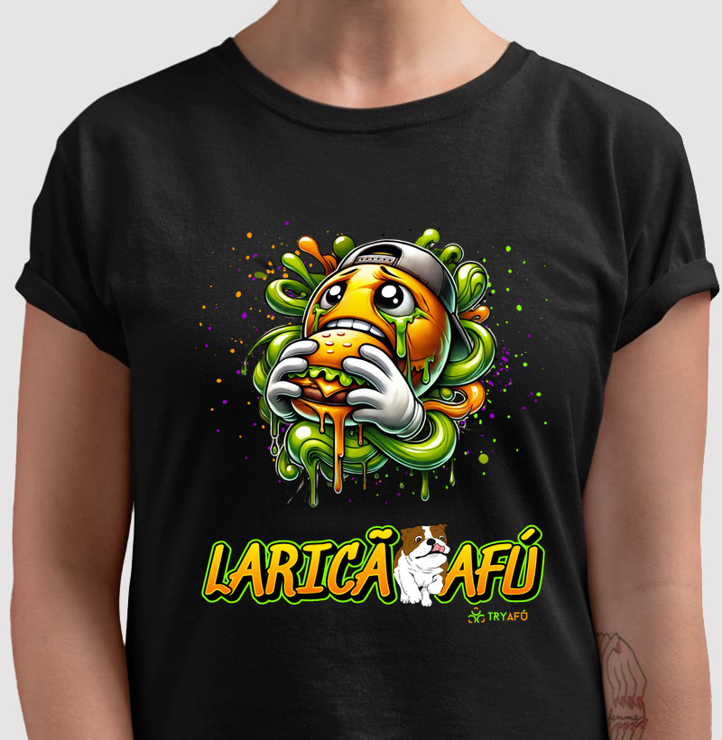 Camiseta Feminina Moda Urbana: Estampa Exclusiva de Cultura Hip Hop e Streetwear