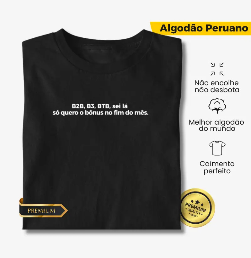 B2B, B3, BTB, sei lá 