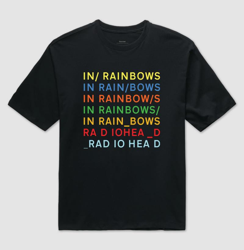 In rainbows