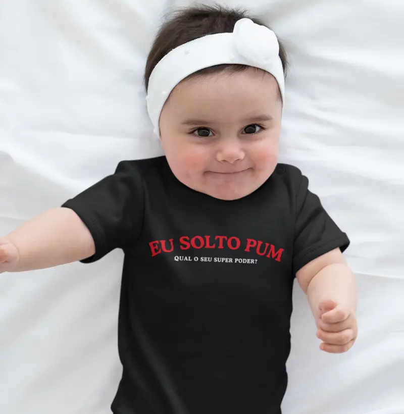 eu solto pum - body baby