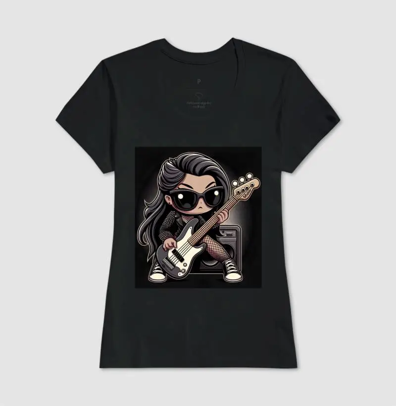 Camiseta Bass Rock Girl