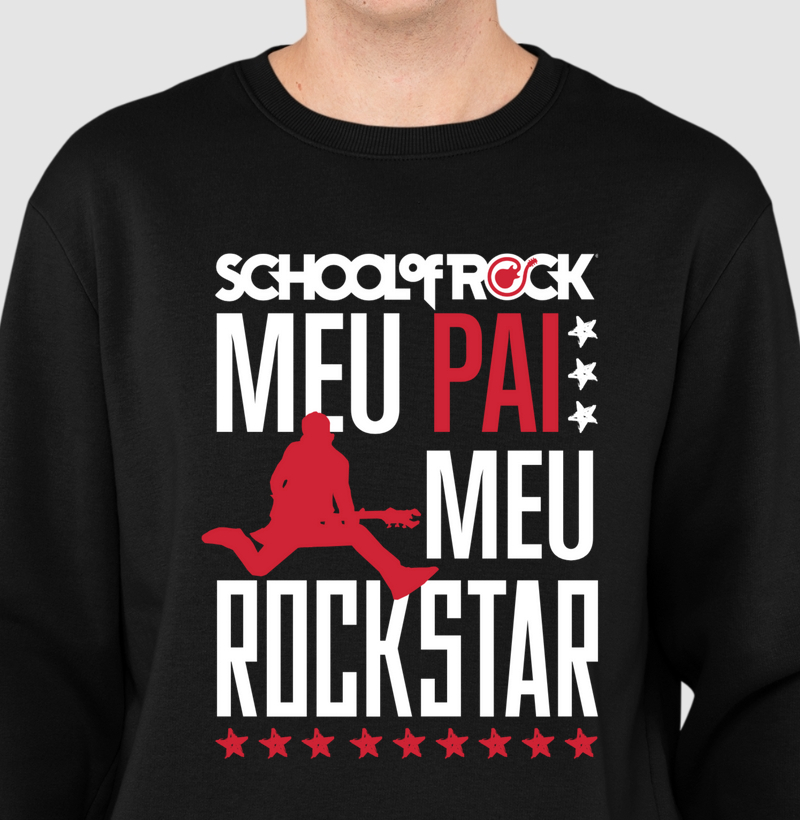 PAI ROCKSTAR BAIXO / GUITARRA
