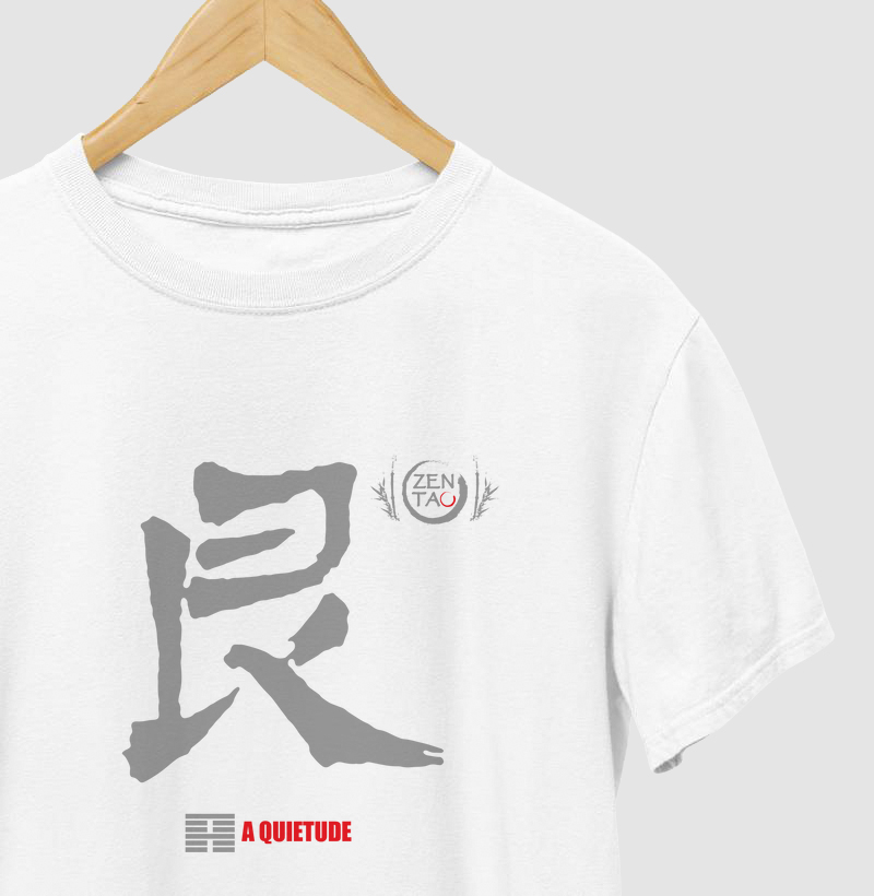 I-Ching: A Quietude (estampa cinza)