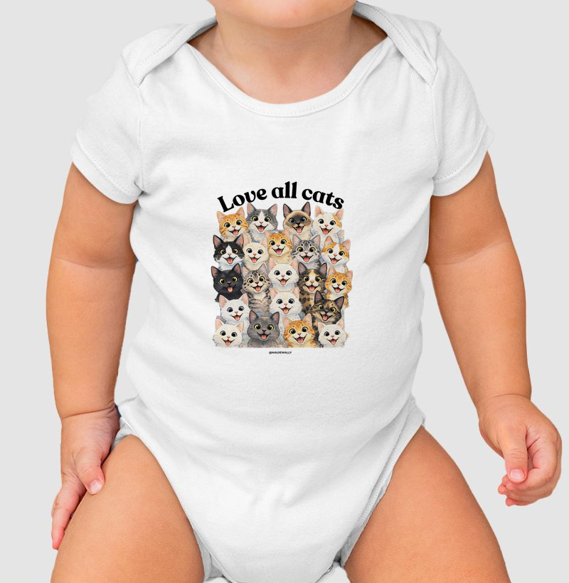 Love All Cats (black)