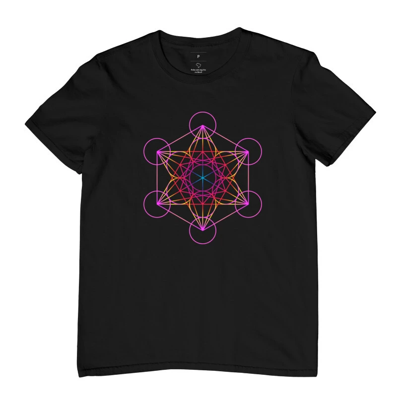Cubo de Metatron colorido