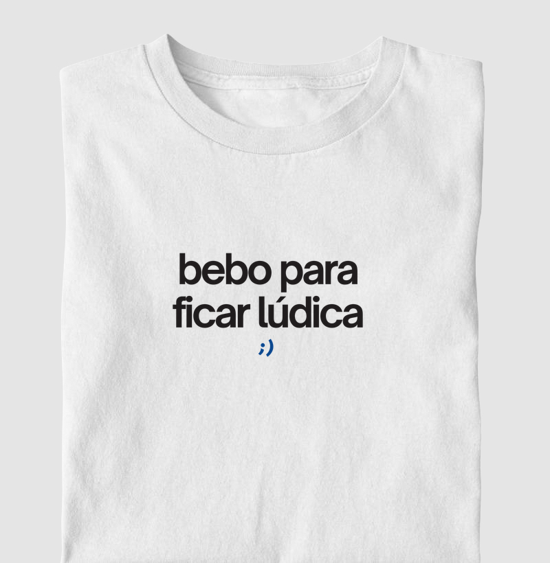 bebo para ficar lúdica