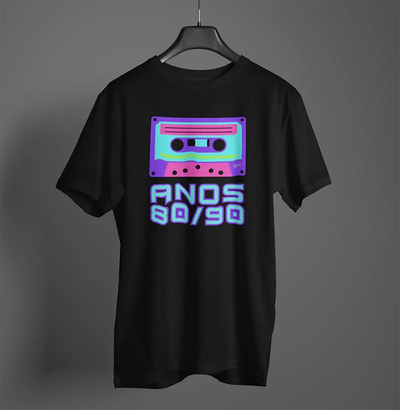 Nostalgia Pop - Coleção Pop Ícones Anos 80/90 - Fita Cassete Azul - 202407290801