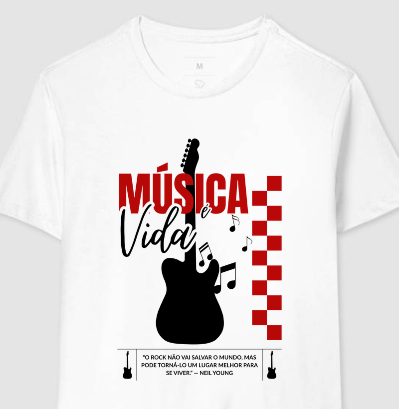 Camisas com Frases Icônicas da Música 