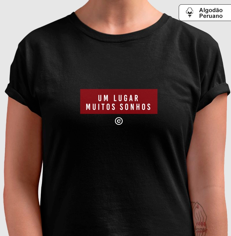 CAMISETA UCA - UM LUGAR MUITOS SONHOS