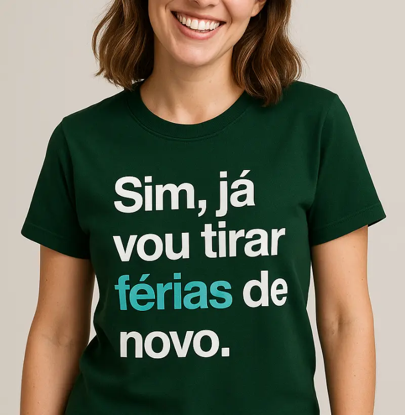 Já vou tirar férias de novo