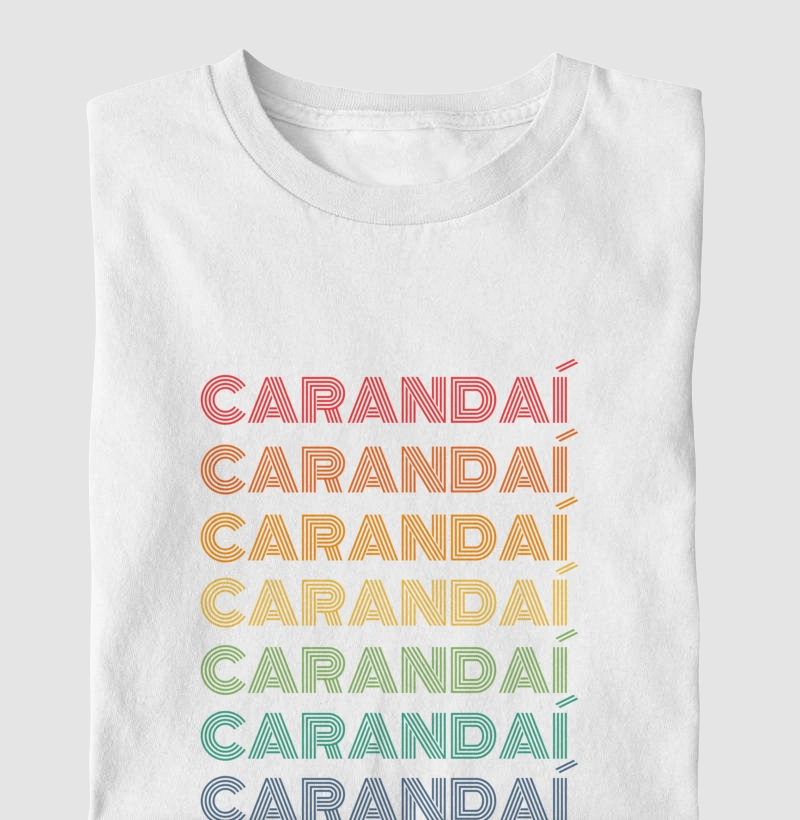 Carandaí Letreiro Retrô