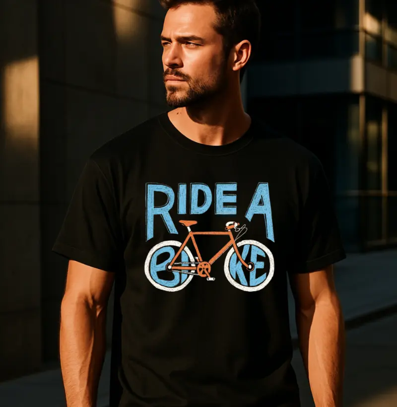 Camiseta RideBike 100% Algodão