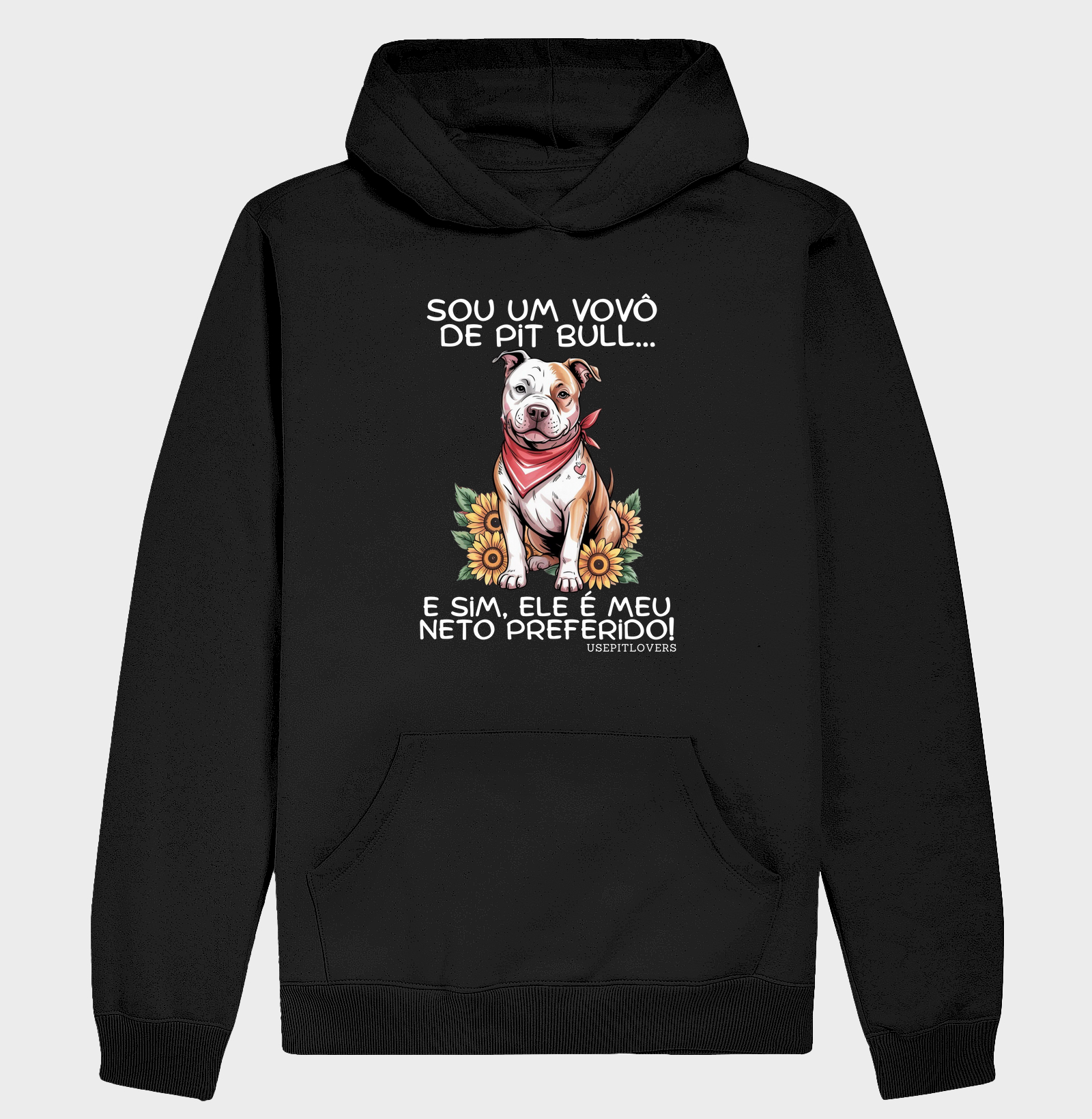 SOU UM VOVÔ DE PIT BULL... E SIM, ELE É MEU PREFERIDO!