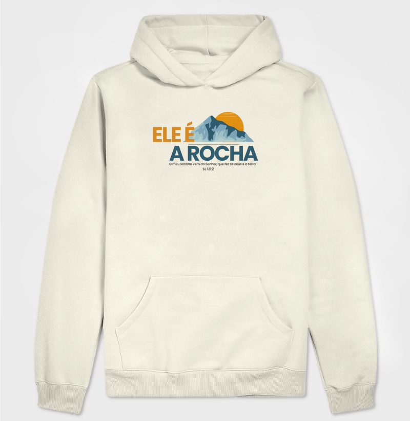 HOODIE MOLETOM ELE É A ROCHA
