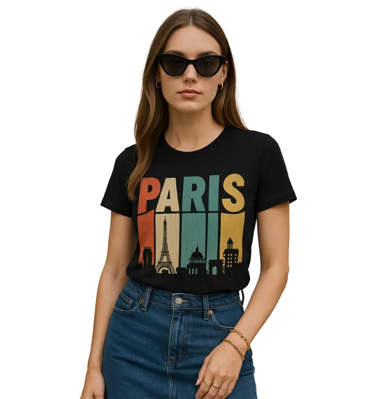 PARIS, Vintage Skyline