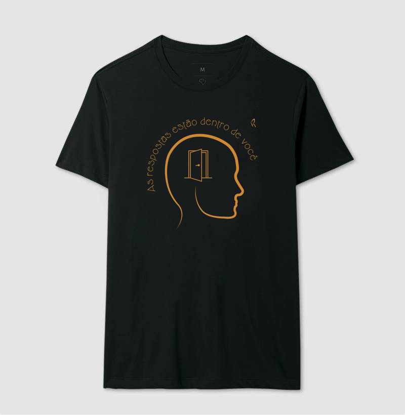 Camiseta - AS RESPOSTAS ESTÃO DENTRO DE VOCÊ