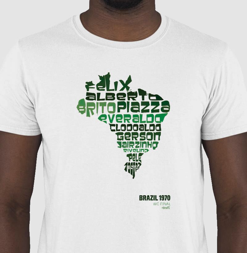 Brazil 1970 - Escalação da final