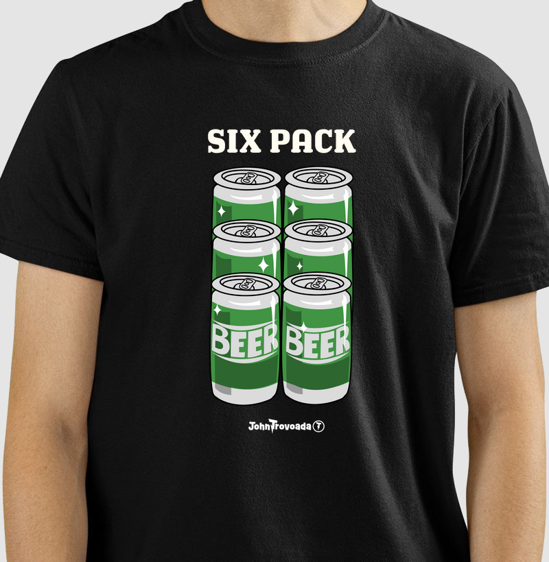 Camiseta Six Pack 