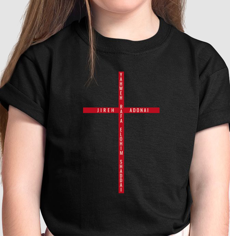 Camiseta Infantil Cruz