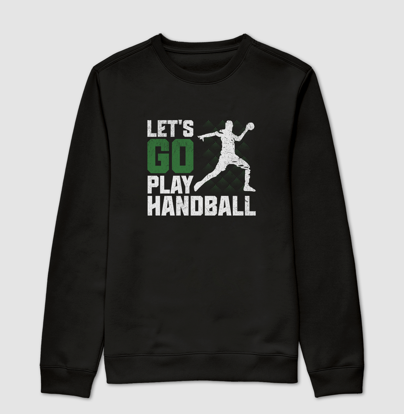 Suéter Moletom de Handebol - LET'S GO PLAY HANDBALL 