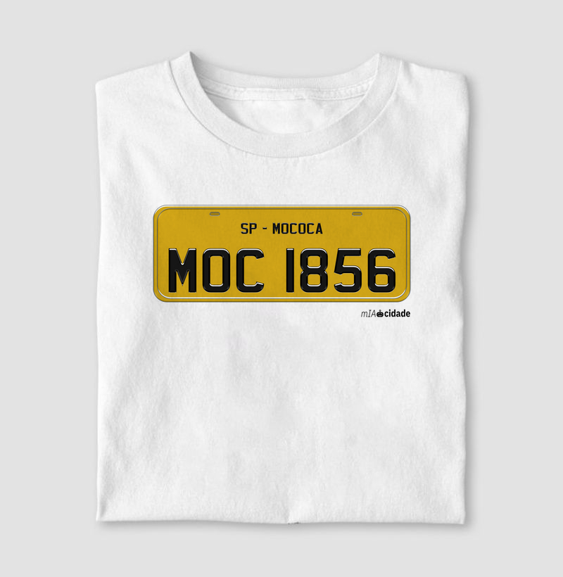 Placa de Carro de Mococa