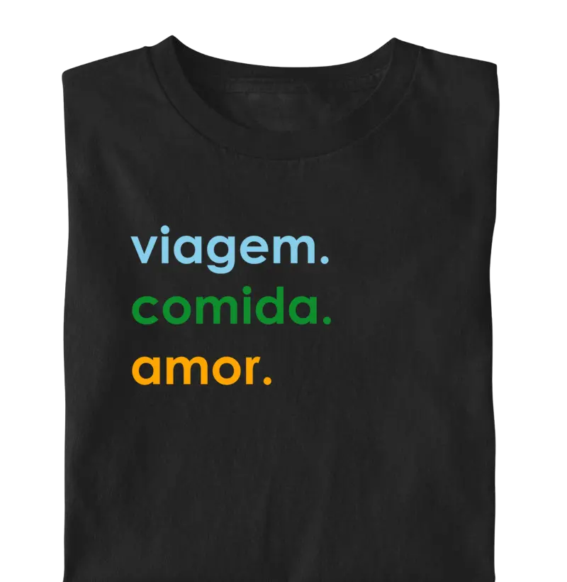 VIAGEM COMIDA AMOR