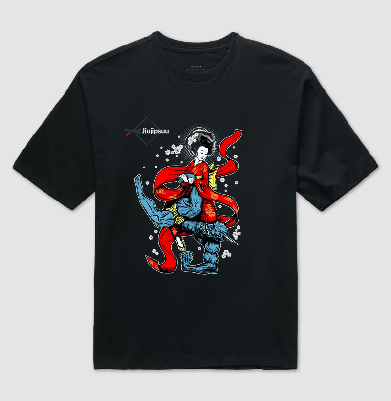 Camisa Estampas Jiu Jitsu 