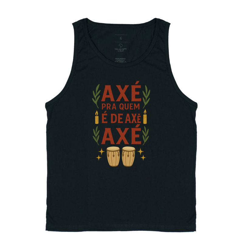 Camiseta Original Axé pra Quem é de Axé