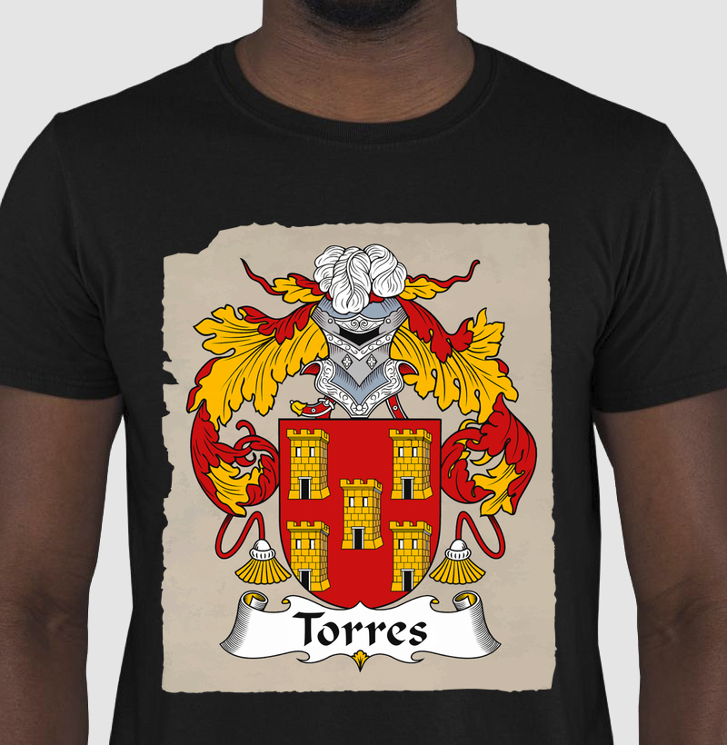 Camiseta Brasão Família Torres Camisa Reserva 