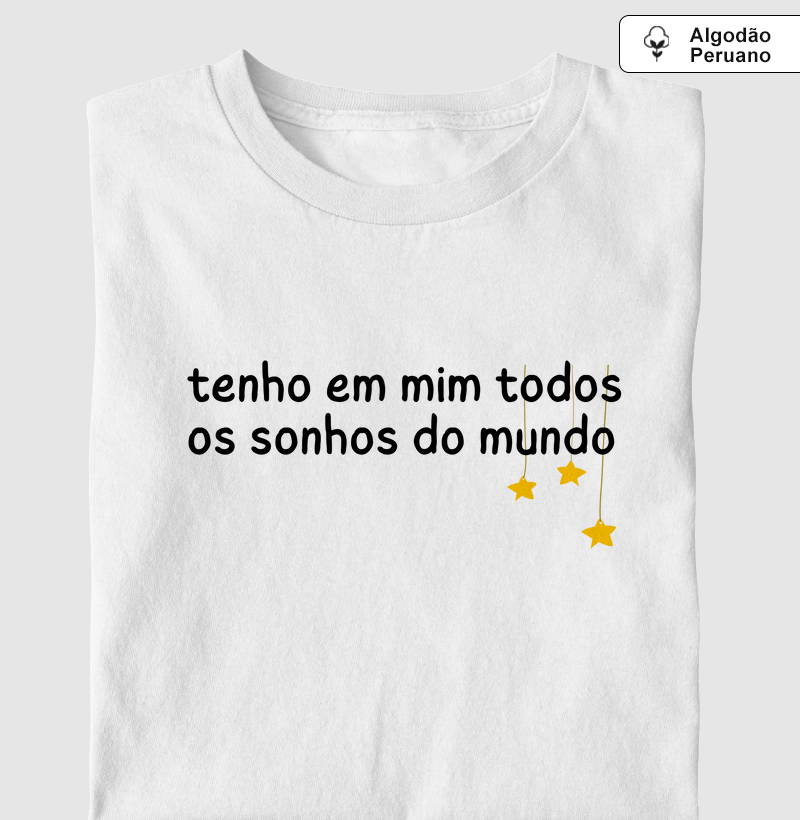 Tenho em mim todos os sonhos do mundo Fernando Pessoa