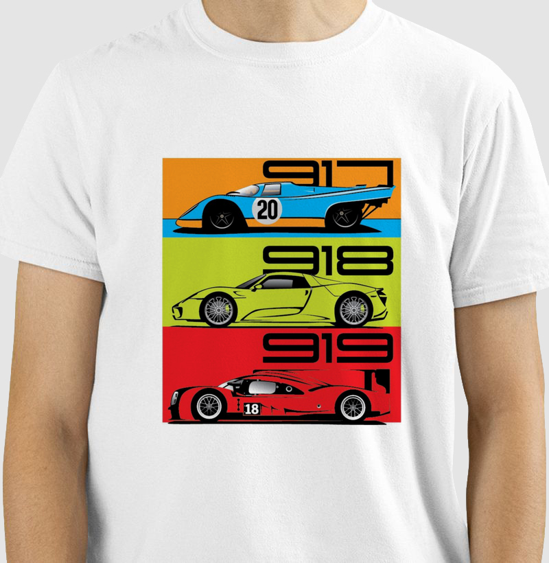 Porsche 917 + 918 + 919