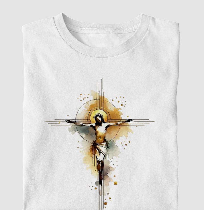 Camiseta Jesus na Cruz