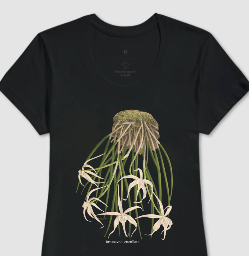 Camiseta Feminina Brassavola cucullata