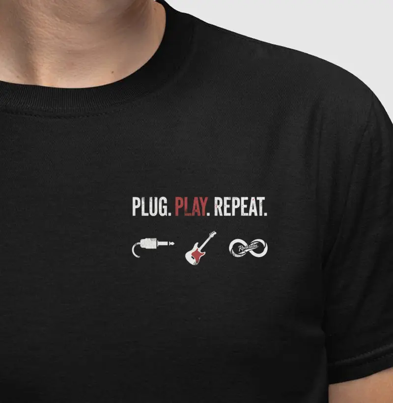 Plug Play Repeat minimalista
