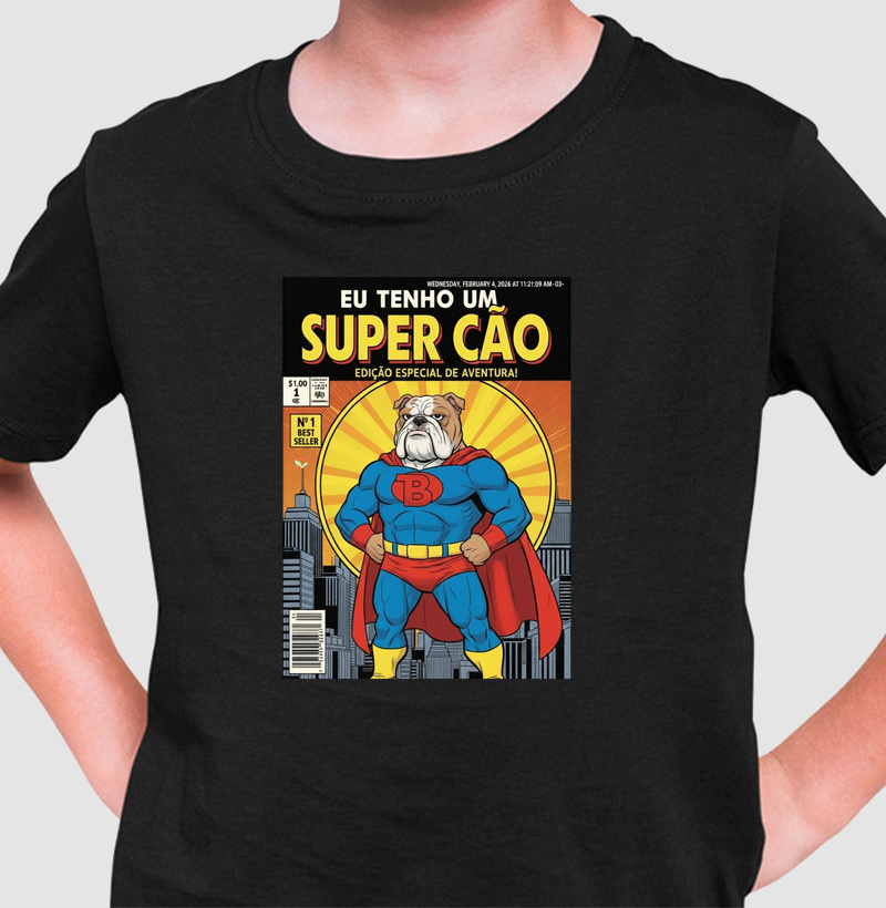 BULDOGUE - Super CÃO - Infantil 