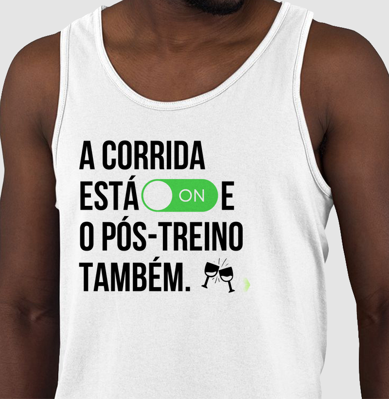 Corrida e pós treino ON