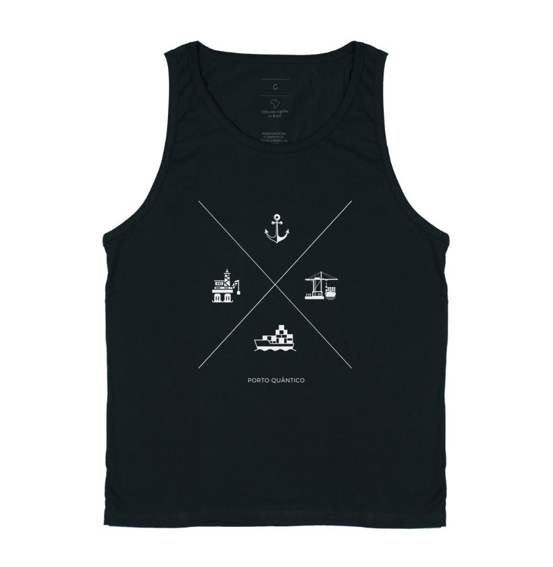 Regata Unissex 100% Algodão - Forças do Mar